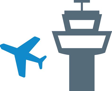 Airport Air Traffic Control Icon Clipart Full Size Clipart