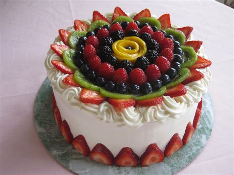 Fresh Fruit Cake Toppers Thec10 Easy Cake Decorating Fresh Fruit
