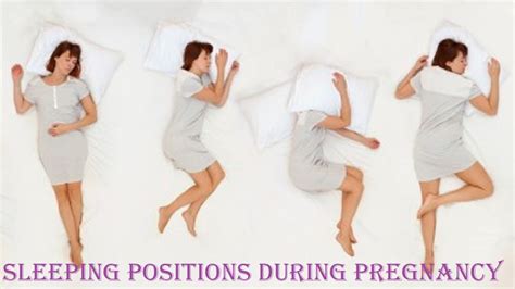 best and perfect sleeping positions during pregnancy youtube