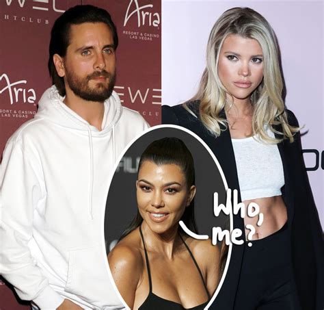 After reuniting with ex younes bendjima, she made a surprising revelation about a pregnancy. Kourtney Kardashian Played A Role In Scott Disick & Sofia ...