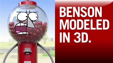 Benson Modeled In 3d Cinema 4d Youtube