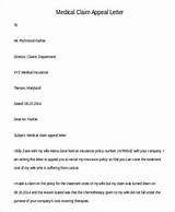 Images of Medical Claim Appeal Letter