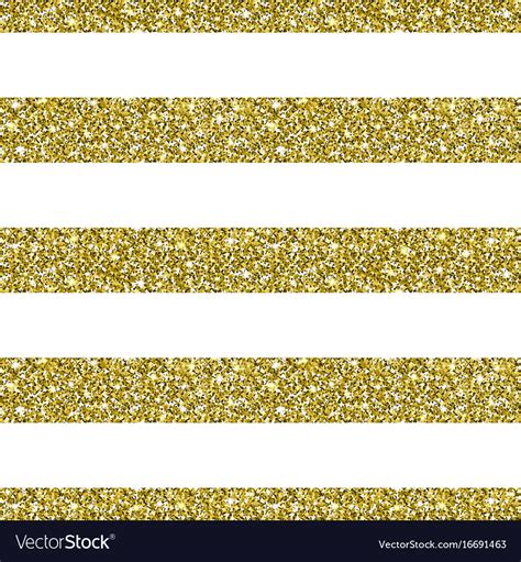 Gold Glitter Striped Pattern Background Royalty Free Vector