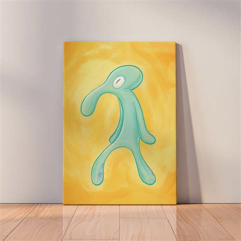 Bold And Brash Poster Squidward And Spongebob Wall Art