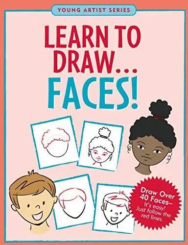 Learn To Draw Faces Easy Step By Step Drawing Guide Young Artist