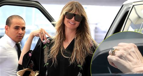 Heidi Klum Shows Off Her Wedding Ring After Secretly Getting Married