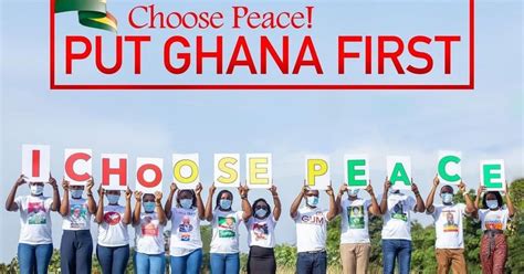 Lets Keep The Peace In All 16 Regions Of Ghana Ncce Ghana