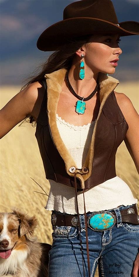 Diamond Cowgirl ~ Brit West Cowgirl Outfits Western Fashion Boho Chic Fashion
