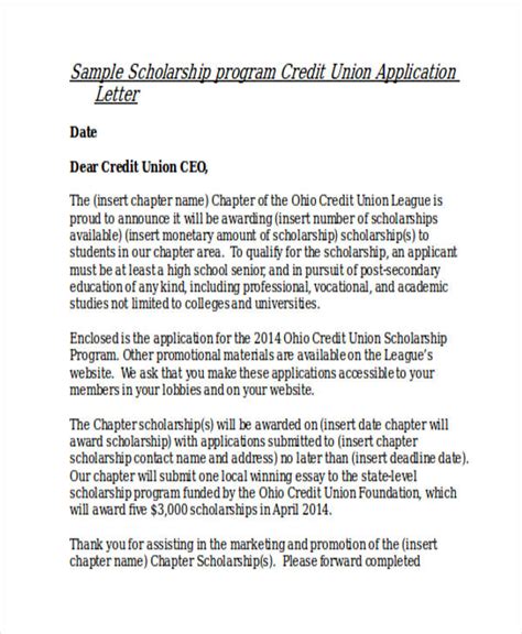 Our sample scholarship application letter examples and guides are beneficial for both local and international college students. FREE 54+ Application Letter Examples & Samples in Editable ...