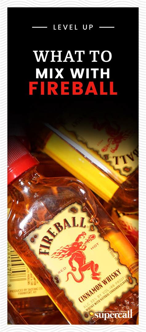 What To Mix With Fireball Fireball Drinks Recipes Fireball Whiskey