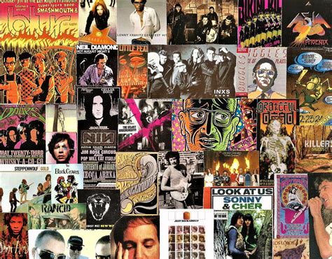 Classic Pop Rock Music Collage 20 Digital Art By Doug Siegel Fine Art