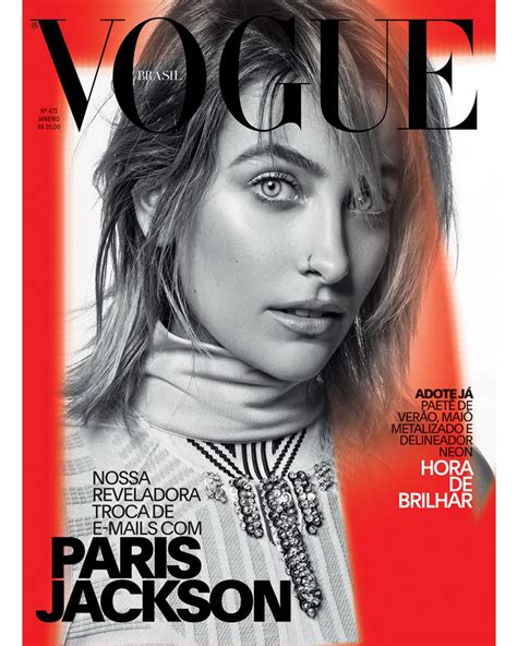 Paris Jackson Vogue Brazil January 2018