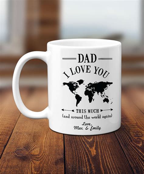Maybe you would like to learn more about one of these? Personalized Father Mug | Father's day unique gifts, Mugs ...
