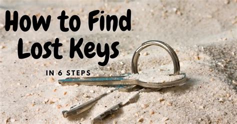 How To Find Lost Keys Treasure Seekr
