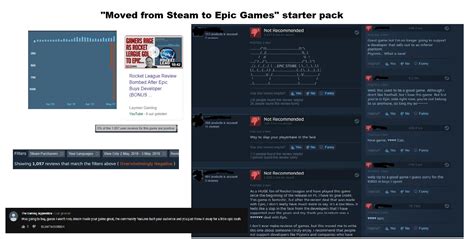 Moved From Steam To Epic Games Starter Pack Rstarterpacks