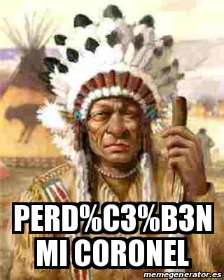 Meme Personalizado Perd C B N Mi Coronel