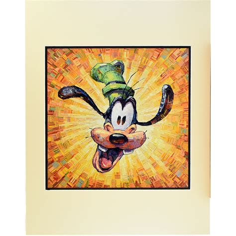 Disney Artist Print Greg Mccullough Ddc Goofy 11x14 Signed