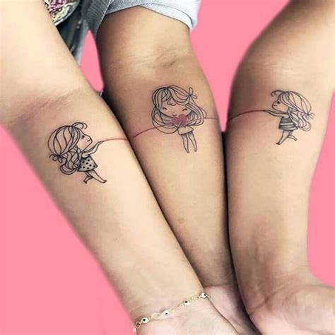 30 Meaningful Matching Bff Tattoos Designs To Try For Ladies And