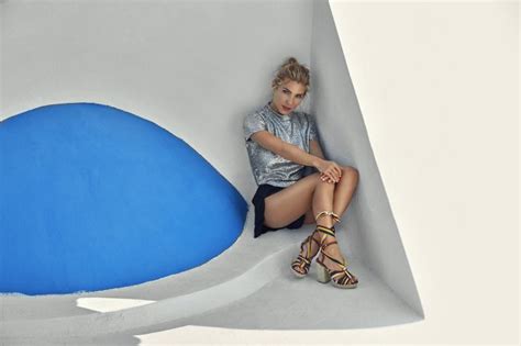 Elsa Pataky For Gioseppo Ss Campaign We Love Santorini