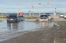 calgary hail flooding cbc throughout flooded hoped roadways though