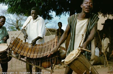 Bobo Tribe Burkina Faso And Mali African Life Stock Photograph Xylophone