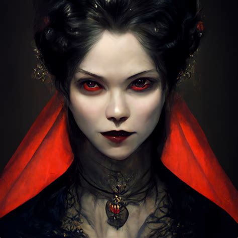 Midjourney Prompt Portrait Of The Vampire Queen Sophia Prompthero