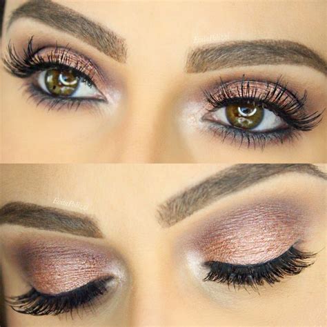 Rose Gold Shimmery Eyes We This Moncheribridals Com