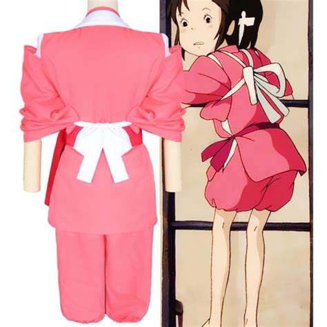 Chihiro Spirited Away Girl Costume Cosplay Costume Party World