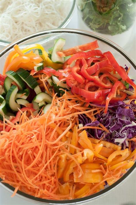 Super Crunchy Thai Noodle Salad With Spicy Peanut Sauce Recipe