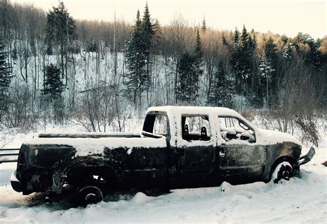 Free Images Snow Winter Car Transport Weather Season Pickup