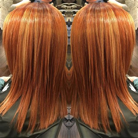 copper hair with blonde highlights beauty corner copper hair blonde highlights hair ideas