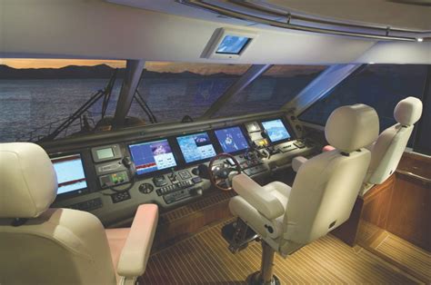 R75 Yacht Flybridge Helm — Yacht Charter And Superyacht News