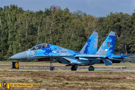 Sukhoi Su 27p And Su 27ub Ukraine Air Force Baf Days 2018 Cr Photos