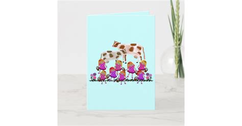 Eight Maids A Milking Cards Zazzle