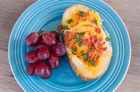 Baked Potato Egg Boat Super Healthy Kids