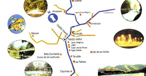 Circuitos Turisticos De Tingo María Mapas Es Mi Perú