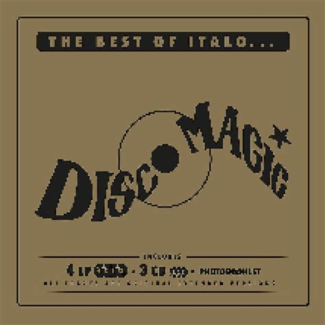 The Best Of Italodiscomagic 4 Lp 3 Cd 2017 Box Limited