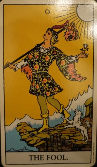 The Fool Tarot Card The Dream Logic Tarot