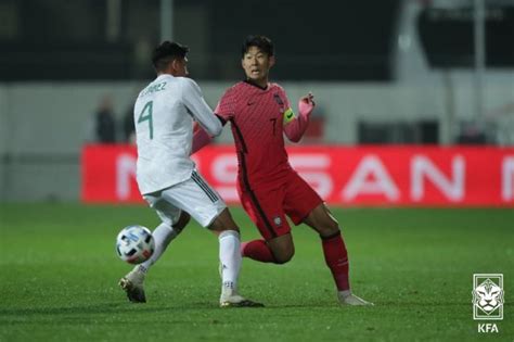 한국 v 멕시코 경기종료, 한국 최악의 6실점 대참사. 한국 축구, 2020년 마지막 FIFA 랭킹 38위-국민일보