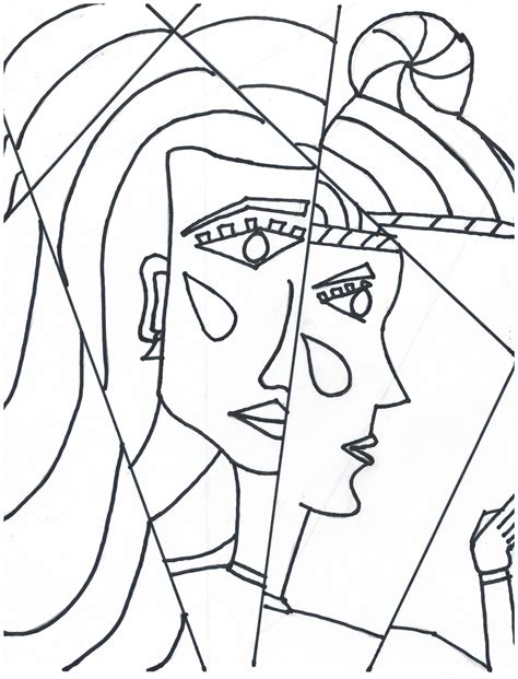 Pablo Picasso Style Cubist Portrait Artofit