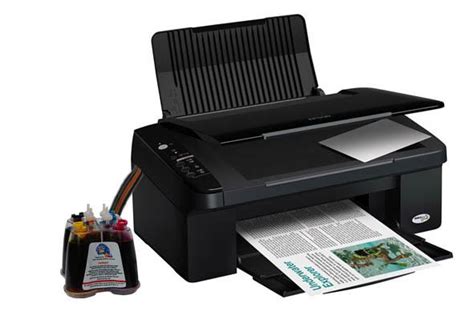 This demonstrates your ability to print and also. Epson Stylus SX105 All-in-one InkJet Printer with CISS ...