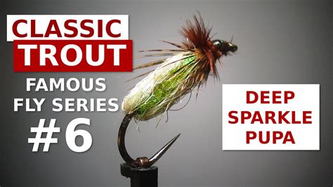 Deep Sparkle Pupa Caddis Pattern Trout Fly Tying For Beginners