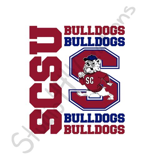 South Carolina State Bulldogs Svg And Png Etsy