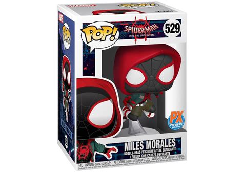 Funko Pop Spider Man Into The Spider Verse Miles Morales Px Previews