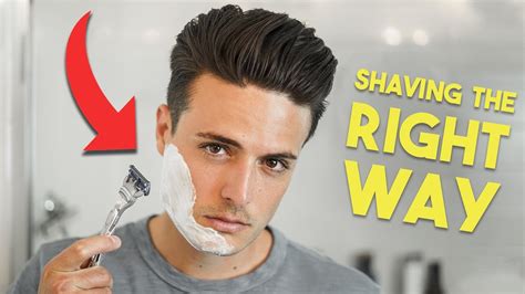 The Correct Way To Shave Stop Razor Burn Bumps Ingrown Hairs Youtube