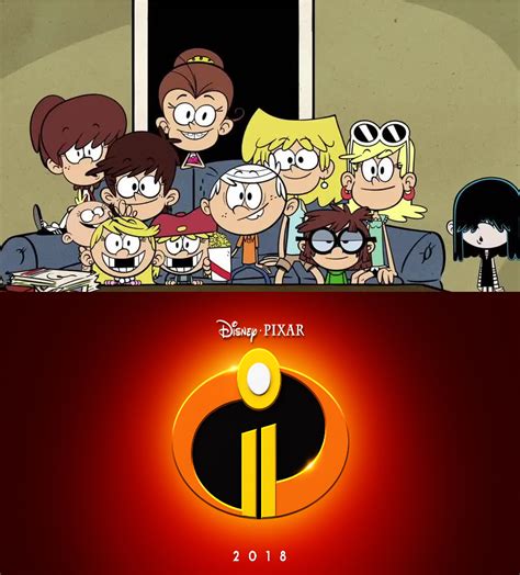 The Loud House Are Ready To See Incredibles 2 By Kylemenow On Deviantart