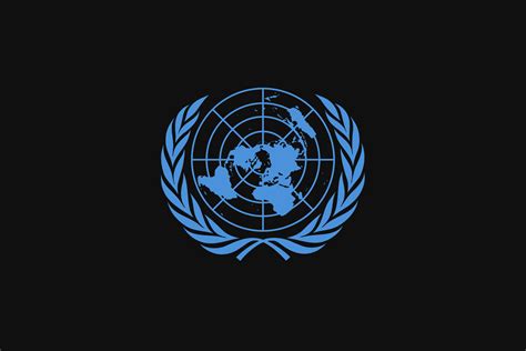 Flag Of The United Nations On Night Mode Rvexillology