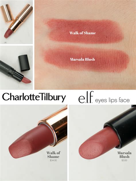 Affordable Charlotte Tilbury Lipstick Dupes Beauty Hub