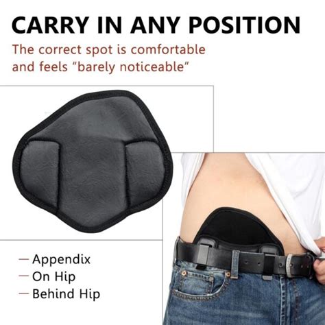 Hunting Holster Pu Leather Concealed For Gun Pistol Glock Glock