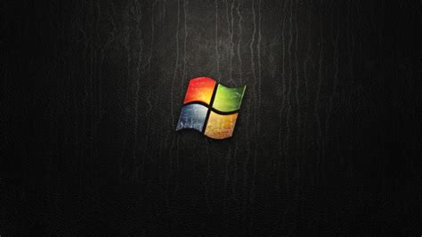 Black Windows 7 Hd Wallpaper